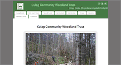 Desktop Screenshot of culagwoods.org.uk