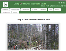 Tablet Screenshot of culagwoods.org.uk